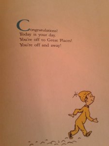 A gift from my friends and a great way to start my trip! 