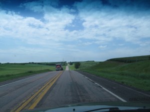 Somewhere in Iowa.  Big Sky, beautiful country!