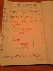 Today's To Do List...