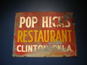 Original signage.