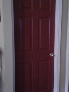 I do not need a room with a view, I need a room with a door.